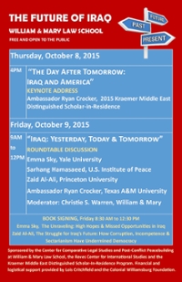Iraq Conference 2015 Poster